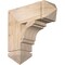 Ekena Millwork Merced Arts & Crafts Smooth Bracket, Douglas Fir, 5 1/2"W x 18"D x 18"H BKT06X18X18MRC03SDF - alternate 1